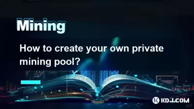 How to create your own private mining pool? How to create your own private mining pool?