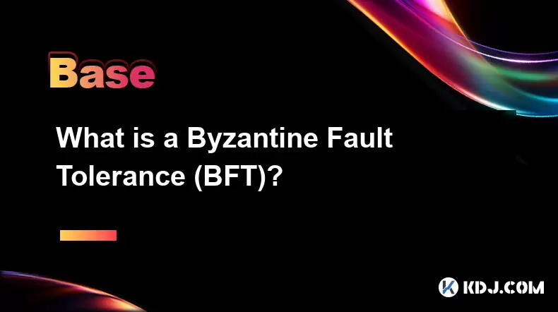 What is a Byzantine Fault Tolerance (BFT)? What is a Byzantine Fault Tolerance (BFT)?