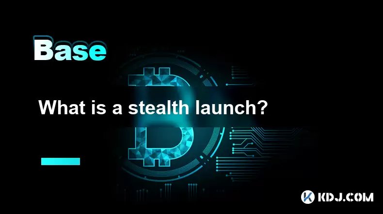 What is a stealth launch? What is a stealth launch?