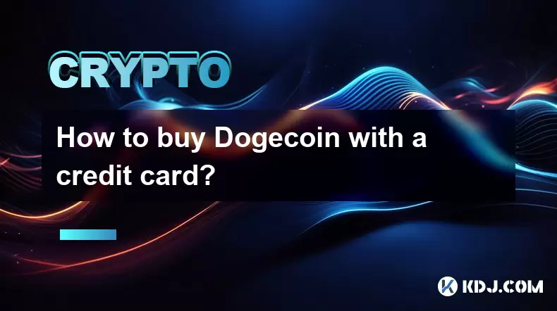 Comment acheter Doge Coin avec une carte de crédit? Comment acheter Doge Coin avec une carte de crédit?
