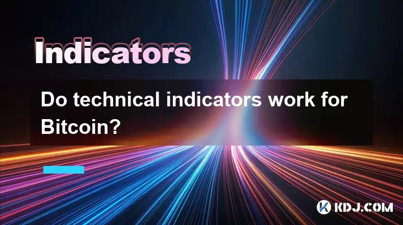 Do technical indicators work for Bitcoin? Do technical indicators work for Bitcoin?
