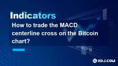 How to trade the MACD centerline cross on the Bitcoin chart?