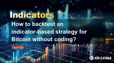 如何在不编码的情况下对Bitcoin的基于指标的策略进行回测？
