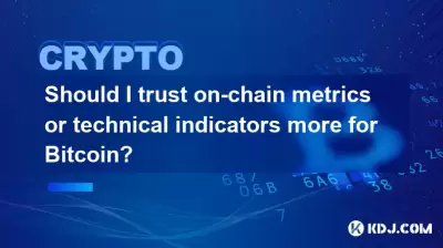 Dois-je faire confiance à des mesures ou à des indicateurs techniques en chaîne pour Bitcoin?
