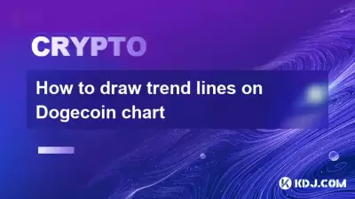 Comment tracer des lignes de tendance sur Doge Charte de pièce