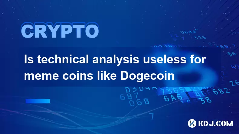 Bitcoin 코인과 같은 밈 동전의 기술 분석은 쓸모가 없습니다 Bitcoin 코인과 같은 밈 동전의 기술 분석은 쓸모가 없습니다