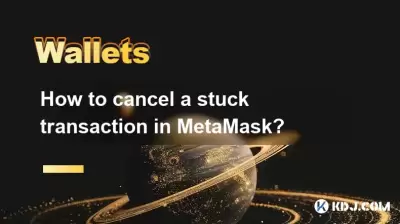 Comment annuler une transaction bloquée dans Metamask?