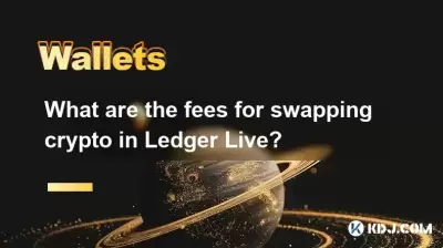 Quels sont les frais pour échanger la crypto dans Ledger Live?