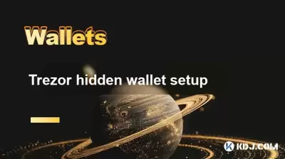 Configuration du portefeuille caché Trezor