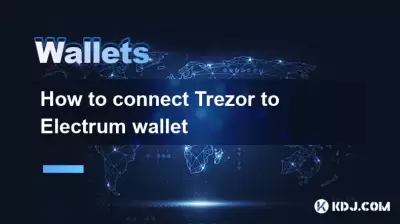 Comment connecter Trezor à Electrum Wallet