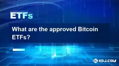 承認されたBitcoin ETFとは何ですか？