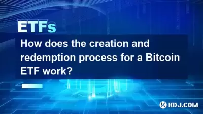 Wie funktioniert der Erstellungs- und Erlösungsprozess für einen Bitcoin ETF? Wie funktioniert der Erstellungs- und Erlösungsprozess für einen Bitcoin ETF?