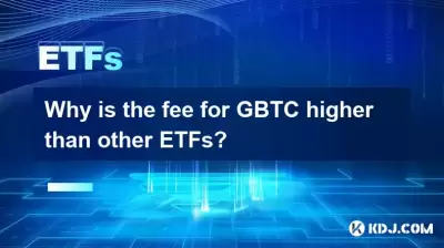 Warum ist die Gebühr für GBTC höher als bei anderen ETFs? Warum ist die Gebühr für GBTC höher als bei anderen ETFs?