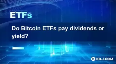 Zahlen Bitcoin ETFs Dividenden oder Rendite? Zahlen Bitcoin ETFs Dividenden oder Rendite?