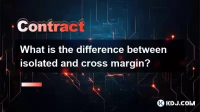 What is the difference between isolated and cross margin?