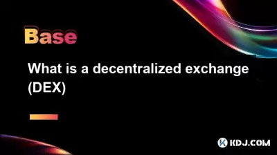 What is a decentralized exchange (DEX)