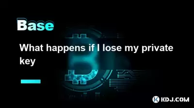 如果我失去私钥会发生什么