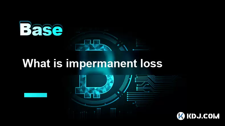 What is impermanent loss What is impermanent loss