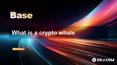 What is a crypto whale