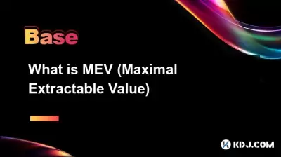 What is MEV (Maximal Extractable Value) What is MEV (Maximal Extractable Value)