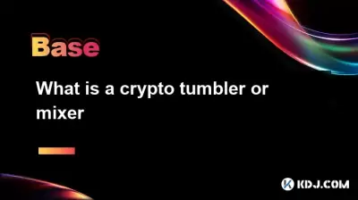 What is a crypto tumbler or mixer What is a crypto tumbler or mixer
