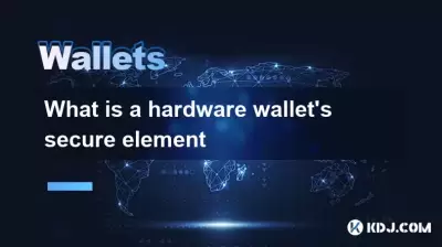 什么是硬件钱包的安全元素