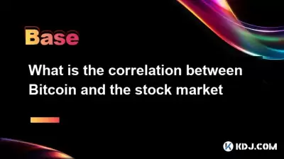 What is the correlation between Bitcoin and the stock market What is the correlation between Bitcoin and the stock market