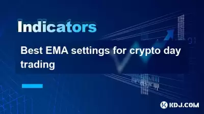 암호화의 날 거래를위한 최고의 EMA 설정