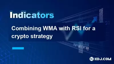 Combining WMA with RSI for a crypto strategy
