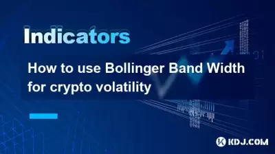 如何使用布林乐队宽度进行加密波动