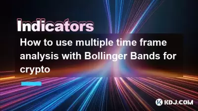 How to use multiple time frame analysis with Bollinger Bands for crypto