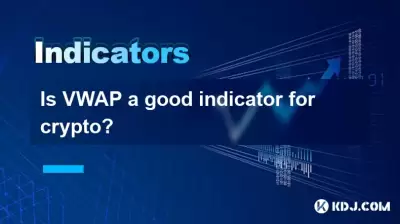 Is VWAP a good indicator for crypto?