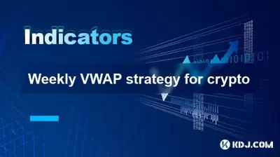 Weekly VWAP strategy for crypto