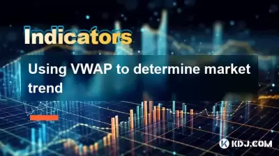 VWAPを使用して市場動向を決定します VWAPを使用して市場動向を決定します