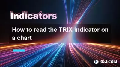 チャートでTRIXインジケーターを読む方法 チャートでTRIXインジケーターを読む方法
