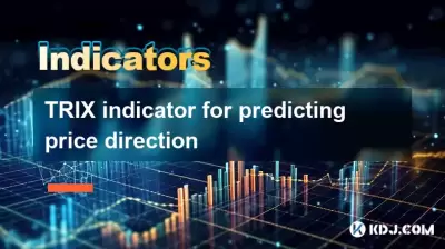 TRIX indicator for predicting price direction