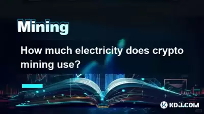 How much electricity does crypto mining use? How much electricity does crypto mining use?