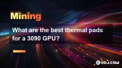 What are the best thermal pads for a 3090 GPU? What are the best thermal pads for a 3090 GPU?