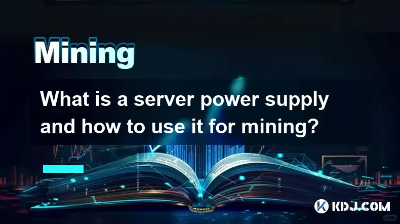 What is a server power supply and how to use it for mining? What is a server power supply and how to use it for mining?