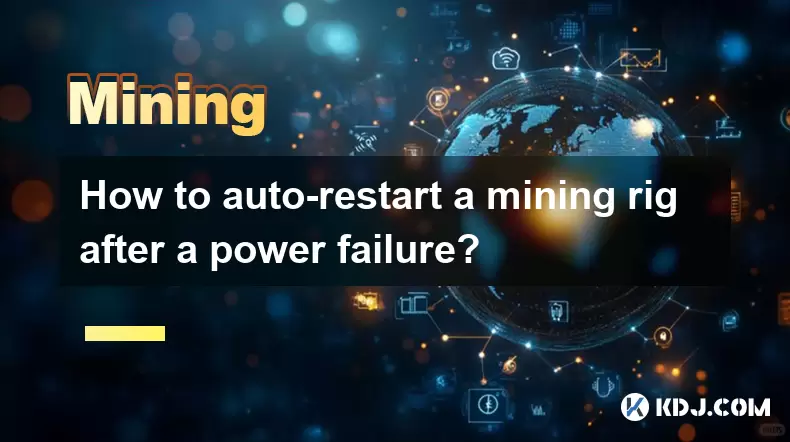 How to auto-restart a mining rig after a power failure? How to auto-restart a mining rig after a power failure?