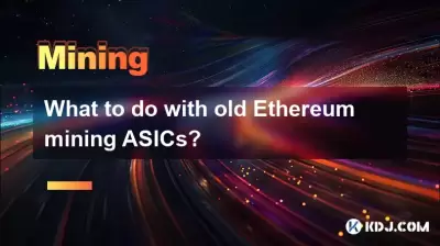 What to do with old Ethereum mining ASICs? What to do with old Ethereum mining ASICs?