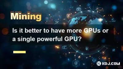 Is it better to have more GPUs or a single powerful GPU? Is it better to have more GPUs or a single powerful GPU?