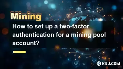 Wie richte ich eine Zwei-Faktor-Authentifizierung für ein Mining-Pool-Konto ein?