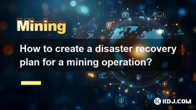 How to create a disaster recovery plan for a mining operation? How to create a disaster recovery plan for a mining operation?