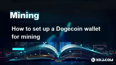 How to set up a Dogecoin wallet for mining How to set up a Dogecoin wallet for mining