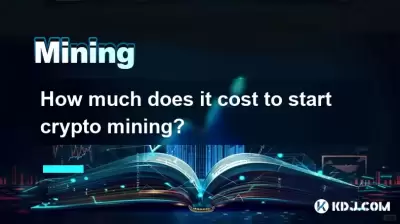 How much does it cost to start crypto mining? How much does it cost to start crypto mining?