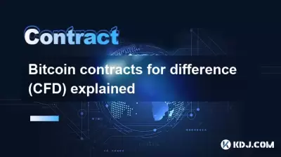 Bitcoin contracts for difference (CFD) explained