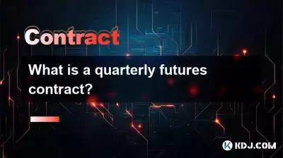 What is a quarterly futures contract?