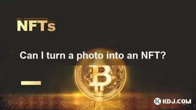 Kann ich ein Foto in ein NFT verwandeln?