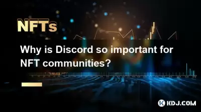 NFT 커뮤니티에 불일치가 왜 그렇게 중요한가?